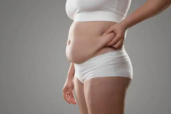 The Hidden Connection: How Stress Shapes Your Fitness and Body Composition 1 Image of stress belly Northwood How Lipo 360 can help manage your symptoms